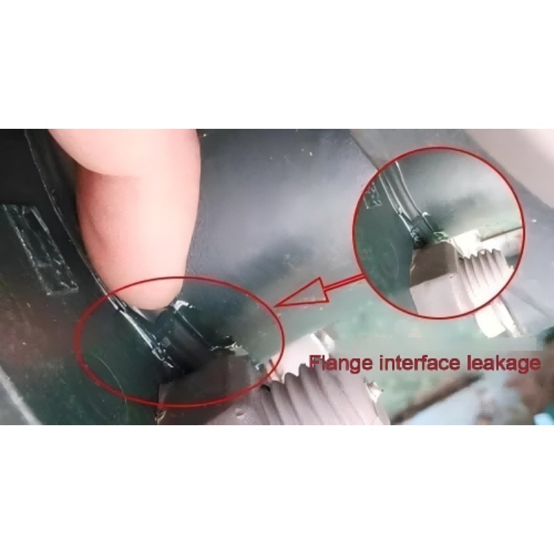 Этот насос протекает. В чем причина?