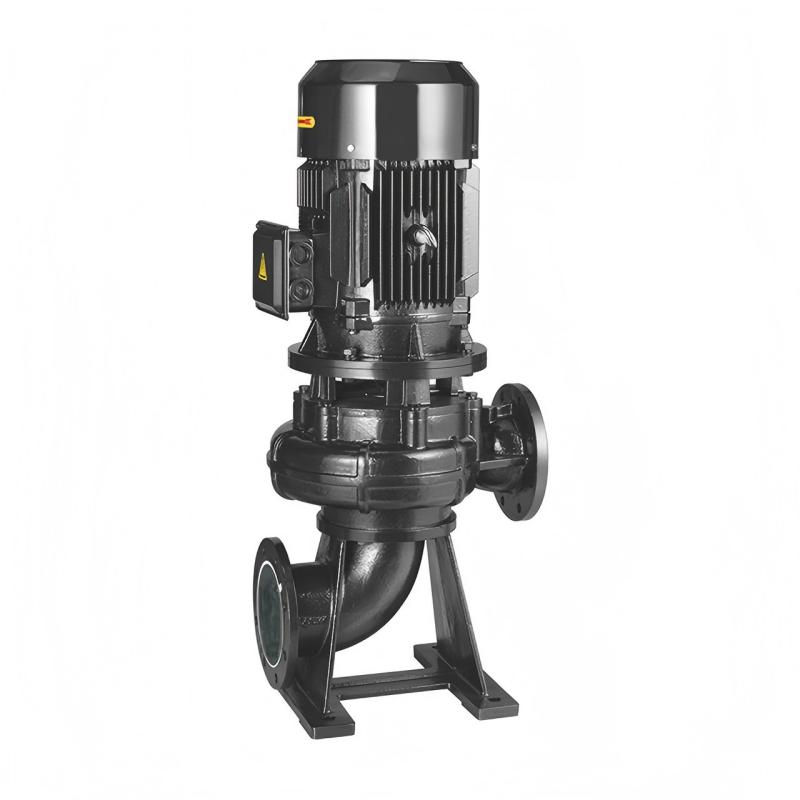 non-clogging vertical sewage pump